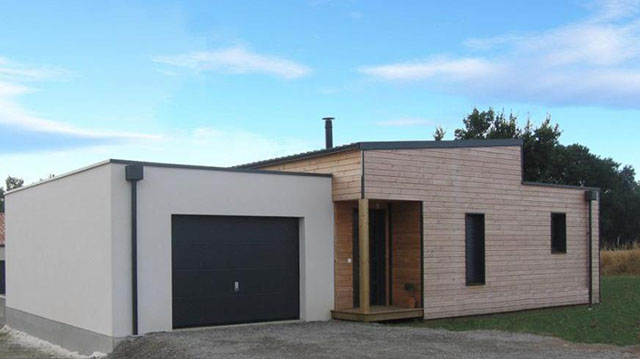 Construction maison ossature bois Aurillac